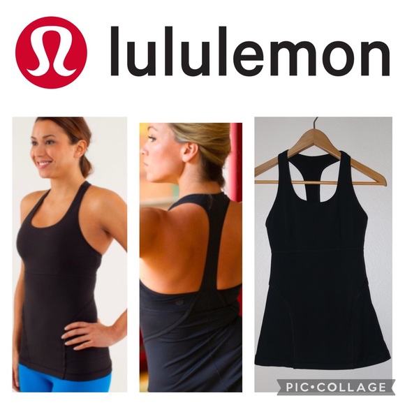 lululemon athletica Tops - Lululemon Power Up T Strap Tank